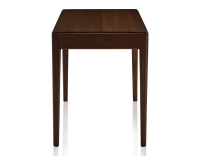 Bureau design en chêne teinte marron foncé L150 cm Bureau design en chêne teinte marron foncé L150 cm