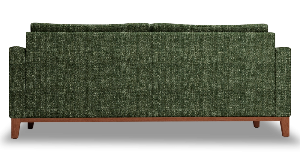 Canapé design 3 places tissu chiné vert Canapé design 3 places tissu chiné vert