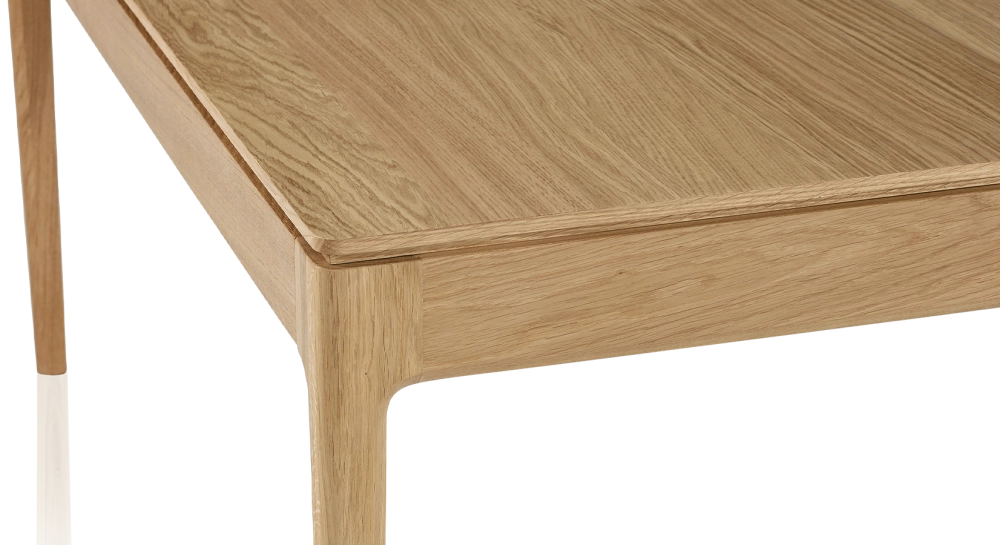 Table salle à manger 6 personnes en chêne teinte naturelle plateau bois 140x90 cm Table salle à manger 6 personnes en chêne teinte naturelle plateau bois 140x90 cm