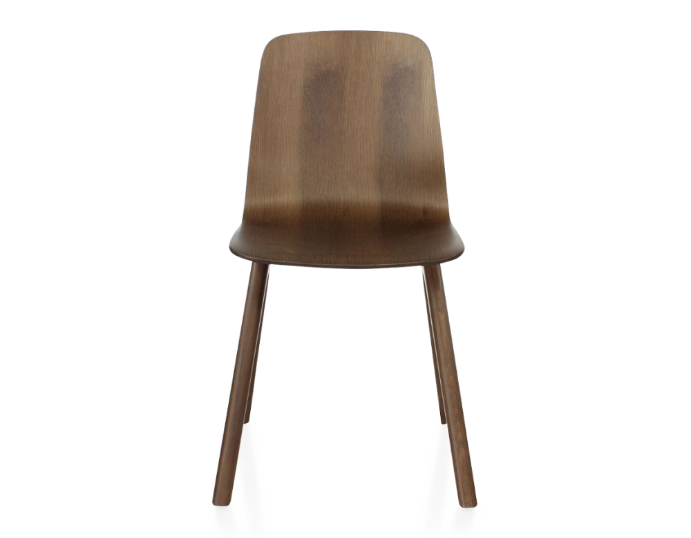 Oak designer chair dark brown wood stain Oak designer chair dark brown wood stain