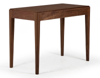 Bureau design en noyer teinte naturelle L100 cm Bureau design en noyer teinte naturelle L100 cm