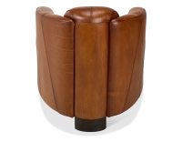 Fauteuil club cuir marron clair Fauteuil club cuir marron clair