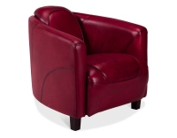 Leather club armchair burgundy Leather club armchair burgundy