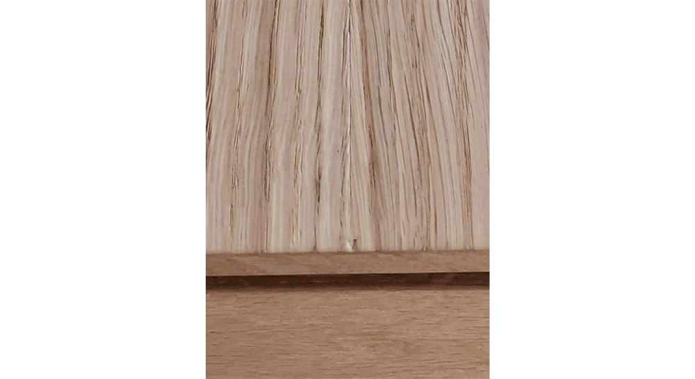 Table extensible en chêne 6 à 10 personnes avec plateau et allonges bois teinte naturelle 140x90 cm