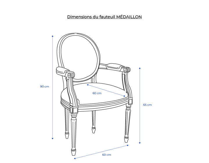 Fauteuil ancien style Louis XVI bois teinte ancienne et tissu chevron beige