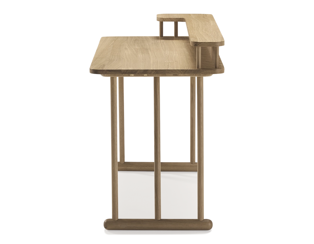 Bureau design en chêne teinte naturelle L150 cm Bureau design en chêne teinte naturelle L150 cm