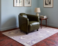 Fauteuil club cuir vert olive