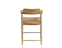 Bar stool H60 cm natural wood stain Bar stool H60 cm natural wood stain