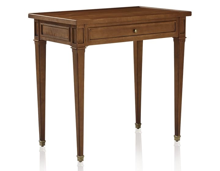 Bureau ancien style directoire plateau bois L80 cm Bureau ancien style directoire plateau bois L80 cm