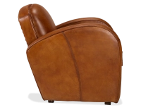 Fauteuil club cuir marron clair Fauteuil club cuir marron clair