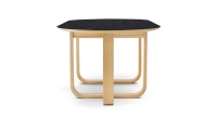 10 person oak and ceramic dining table with natural wood stain and slate effect ceramic top 250x100 cm 10 person oak and ceramic dining table with natural wood stain and slate effect ceramic top 250x100 cm