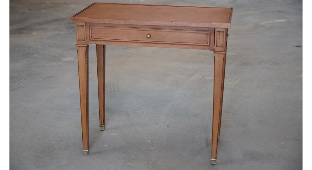 Bureau ancien style directoire plateau bois l80 cm Bureau ancien style directoire plateau bois l80 cm