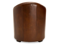 Fauteuil club cuir marron vintage Fauteuil club cuir marron vintage