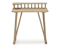 Bureau design en chêne teinte naturelle L80 cm Bureau design en chêne teinte naturelle L80 cm