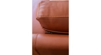 3 seater designer sofa chestnut leather 3 seater designer sofa chestnut leather
