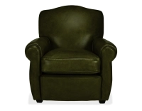 Fauteuil club cuir vert olive Fauteuil club cuir vert olive