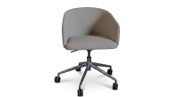 Oak chair design wood stained in xxxxx, seat upholstered in xxxxxx.