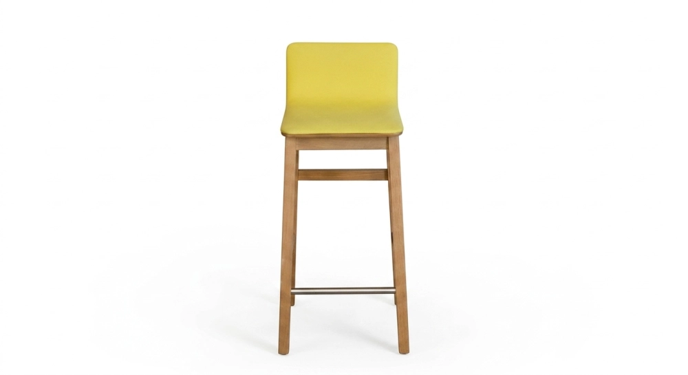Oak bar stool H80 cm wood stain X seat fabric Y