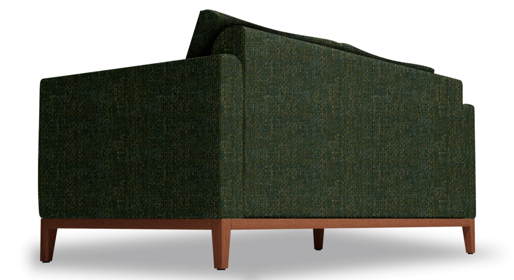 2.5-seater sofa design green mottled fabric 2.5-seater sofa design green mottled fabric