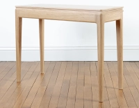 Folding oak console table natural tint 120x40 cm Folding oak console table natural tint 120x40 cm