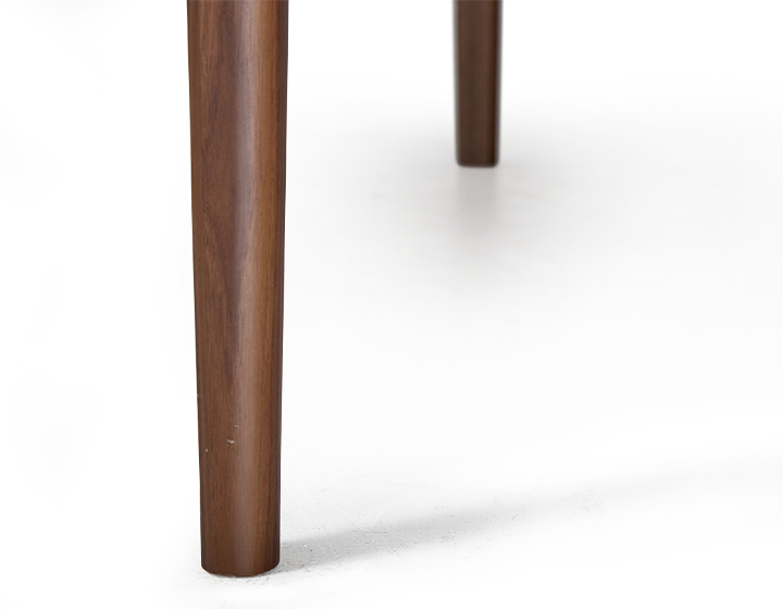 Bureau design en noyer teinte naturelle L100 cm Bureau design en noyer teinte naturelle L100 cm