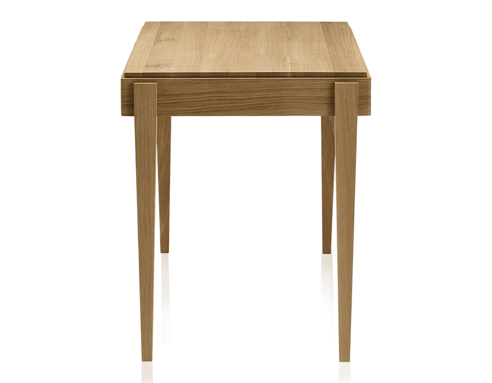 Bureau scandinave en chêne teinte naturelle L120 cm Bureau scandinave en chêne teinte naturelle L120 cm