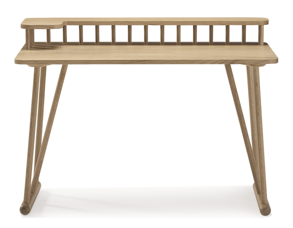 Bureau design en chêne teinte naturelle L150 cm Bureau design en chêne teinte naturelle L150 cm