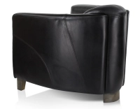 Fauteuil club cuir noir Fauteuil club cuir noir