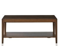 Table basse rectangulaire en chêne et céramique avec tablette en bois teinte marron foncé plateau céramique brun oxydé 100x50 cm Table basse rectangulaire en chêne et céramique avec tablette en bois teinte marron foncé plateau céramique brun oxydé 100x50 cm