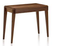 Bureau scandinave en noyer teinte naturelle L100 cm Bureau scandinave en noyer teinte naturelle L100 cm