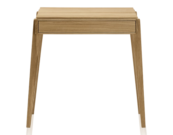 Bureau scandinave en chêne teinte naturelle L80 cm