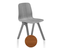 Oak designer chair cherry wood stain Oak designer chair cherry wood stain