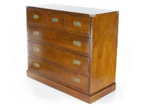 Commode marine grand modèle bois teinte merisier Commode marine grand modèle bois teinte merisier
