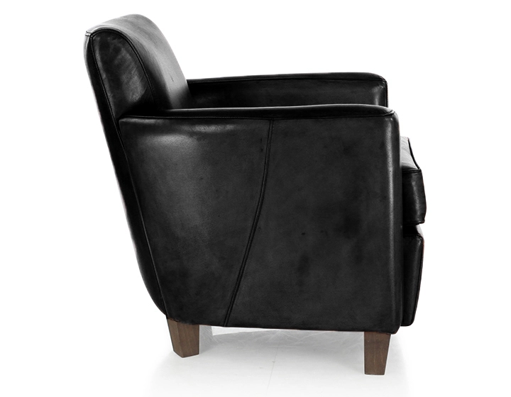 Fauteuil club cuir noir Fauteuil club cuir noir