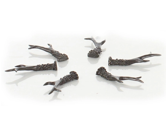 Knife holder in stag wood, set of 6