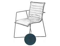 Fauteuil de bureau cuir bleu Fauteuil de bureau cuir bleu