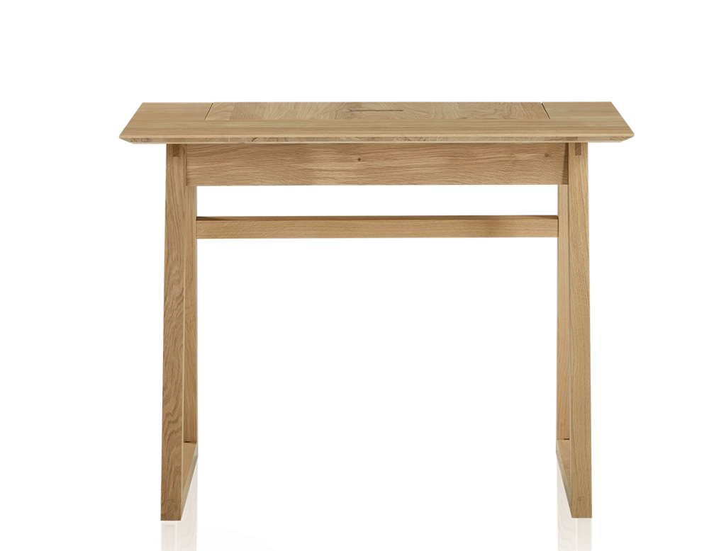 Bureau design en chêne teinte naturelle l150 cm Bureau design en chêne teinte naturelle l150 cm
