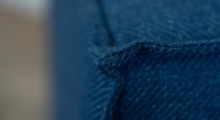 Pouf tissu bleu marine Pouf tissu bleu marine