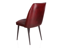 Vintage leather chair burgundy Vintage leather chair burgundy