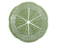 Assiettes à dessert 19cm faïence verte lot de 2 Assiettes à dessert 19cm faïence verte lot de 2
