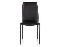 Chaise vintage cuir noir Chaise vintage cuir noir