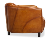 Fauteuil club cuir cognac Fauteuil club cuir cognac