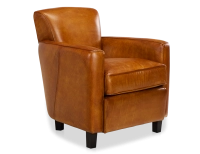 Leather club armchair cognac Leather club armchair cognac