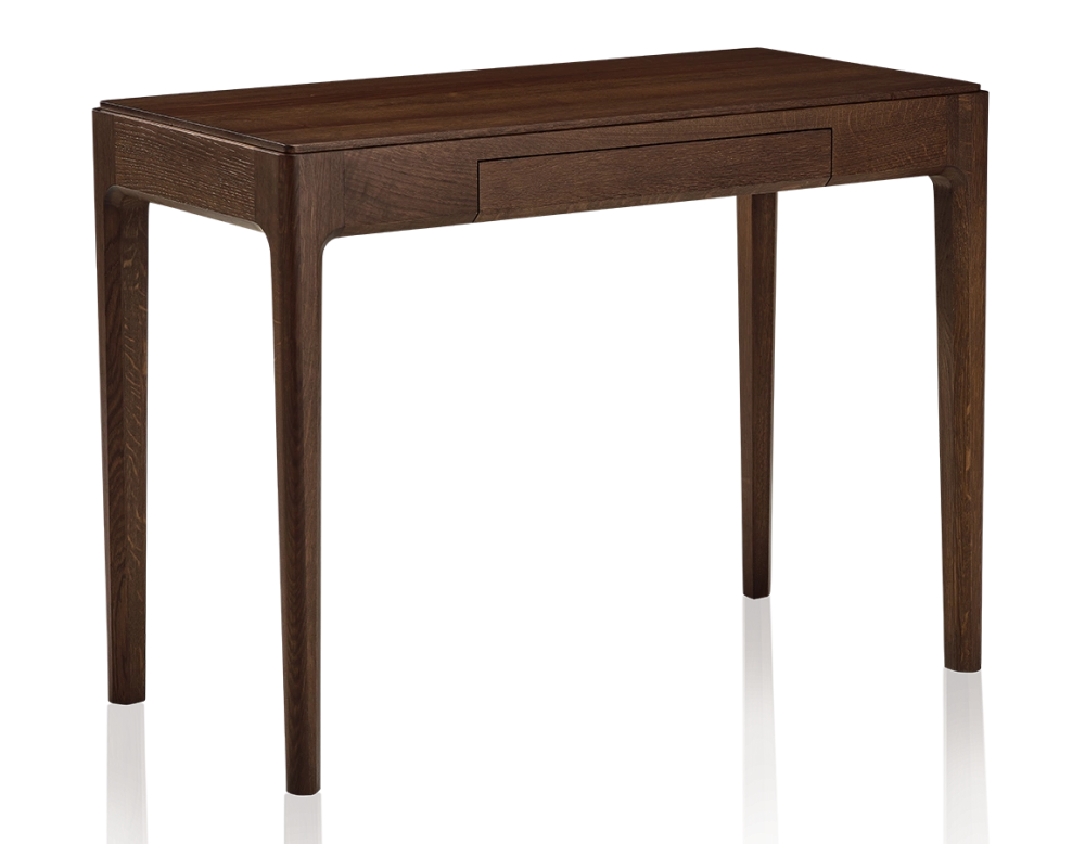 Oak design desk dark brown tint L100 cm Oak design desk dark brown tint L100 cm
