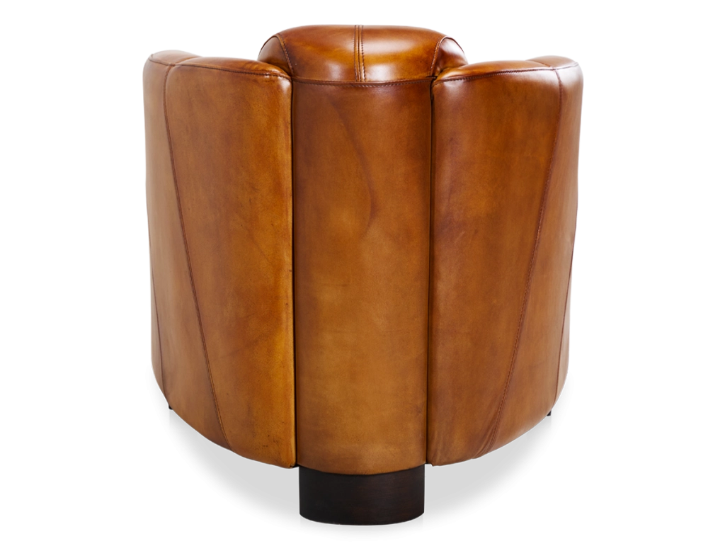 Fauteuil club cuir cognac Fauteuil club cuir cognac