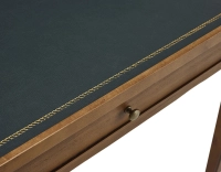 Bureau ancien style directoire plateau cuir vert L80 cm Bureau ancien style directoire plateau cuir vert L80 cm