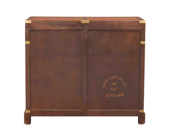 Buffet marine petit modèle bois teinte merisier Buffet marine petit modèle bois teinte merisier