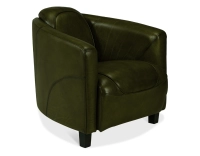 Leather club armchair olive green Leather club armchair olive green