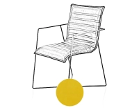 Fauteuil de bureau cuir jaune Fauteuil de bureau cuir jaune