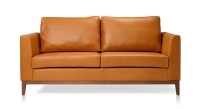 Canapé design 2,5 places cuir caramel Canapé design 2,5 places cuir caramel